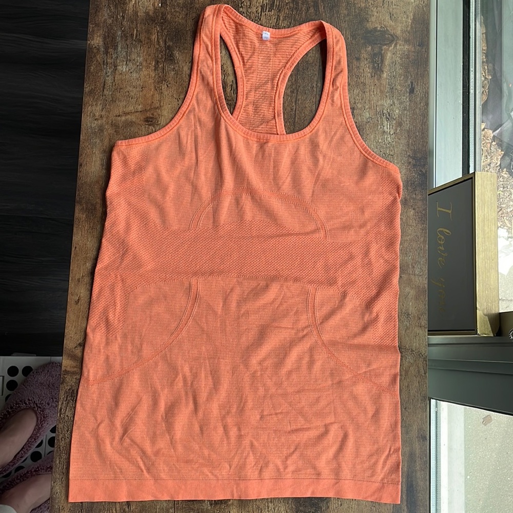Lululemon Orange Tank - Size 8